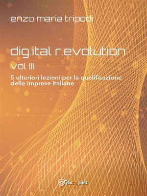 cover image of DIG.ITAL R.EVOLUTION--VOL. III--5 ulteriori lezioni per la qualificazione delle imprese italiane